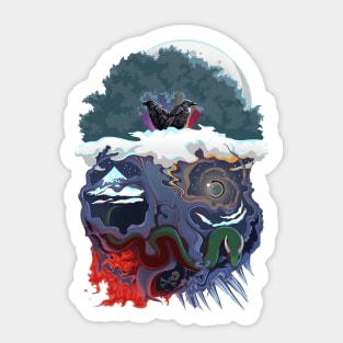 The World Tree Yggdrasil Sticker